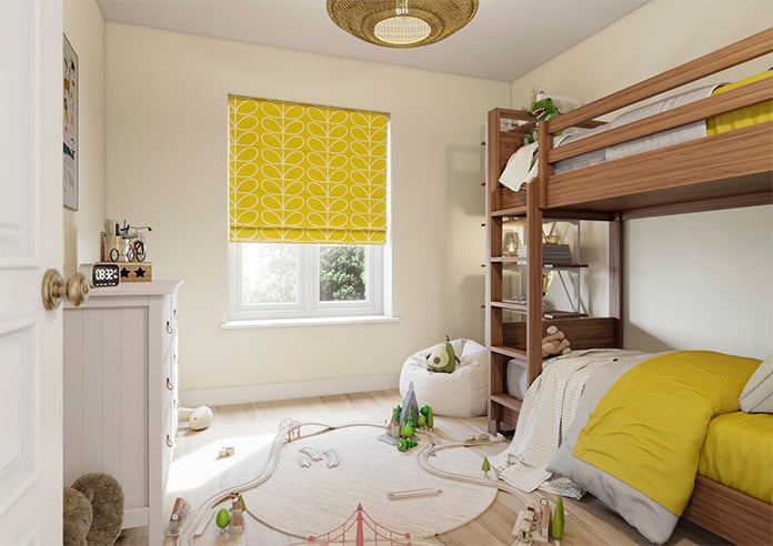 Orla Kiely Jumbo Linear Stem, Sunflower - Twist&Fit Roman Blind - Image 7